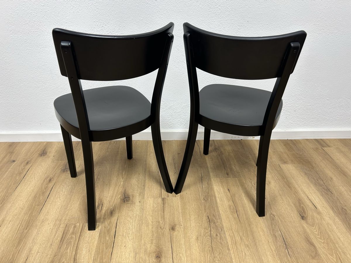Horgen Glarus Chaises: 2er Set Horgen Glarus Beizenstühle schwarz – D'occasion à Basel par MoebelSackmann 2
