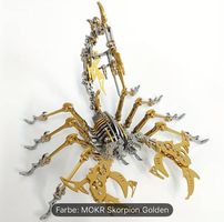 Neues Mechanisches 3D Metall Skorpion Modell