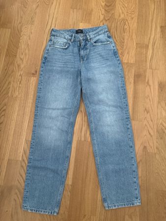 Vero Moda Jeans Gr. 25/30 Hellblau Sommerlich Gut Erhalten 