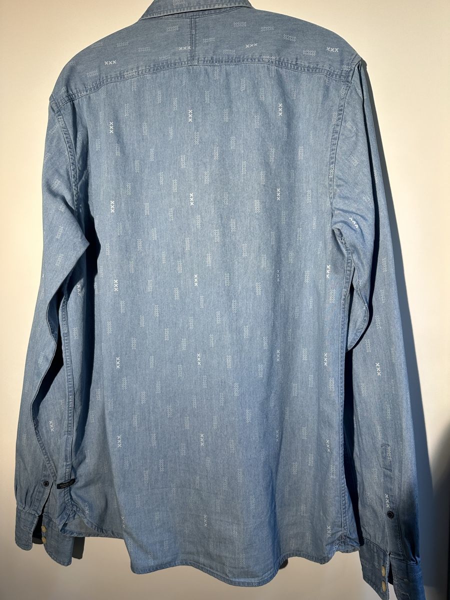 Camicie: Scotch & Soda Herren-Hemd Hellblau Gr. XL – Usato da Therwil venduto da jonasiw 7