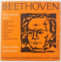 LP Vinyl:  Joh. R. Becher – Beethoven, 1962