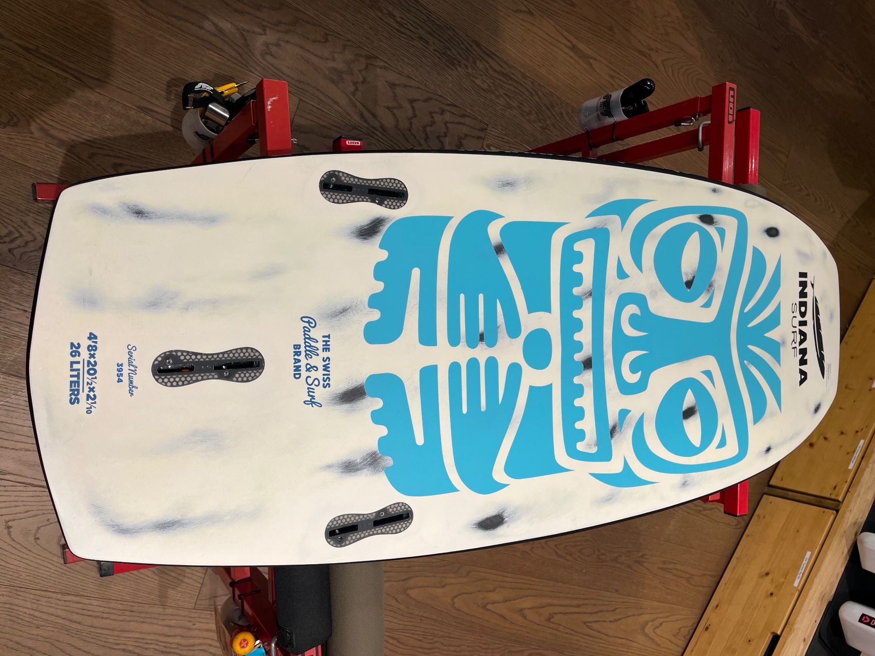 Indiana Tavole da surf e di nuoto: Indiana, Wakesurfboard Pro 4`8 – Nuovo e nell'imballaggio originale da Hinwil venduto da Sport-trend-shop 1