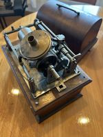 Edison Standard Phonograph mit Zylindern guter Zustand