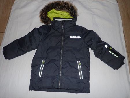 Veste d'hiver grise 104 garçon