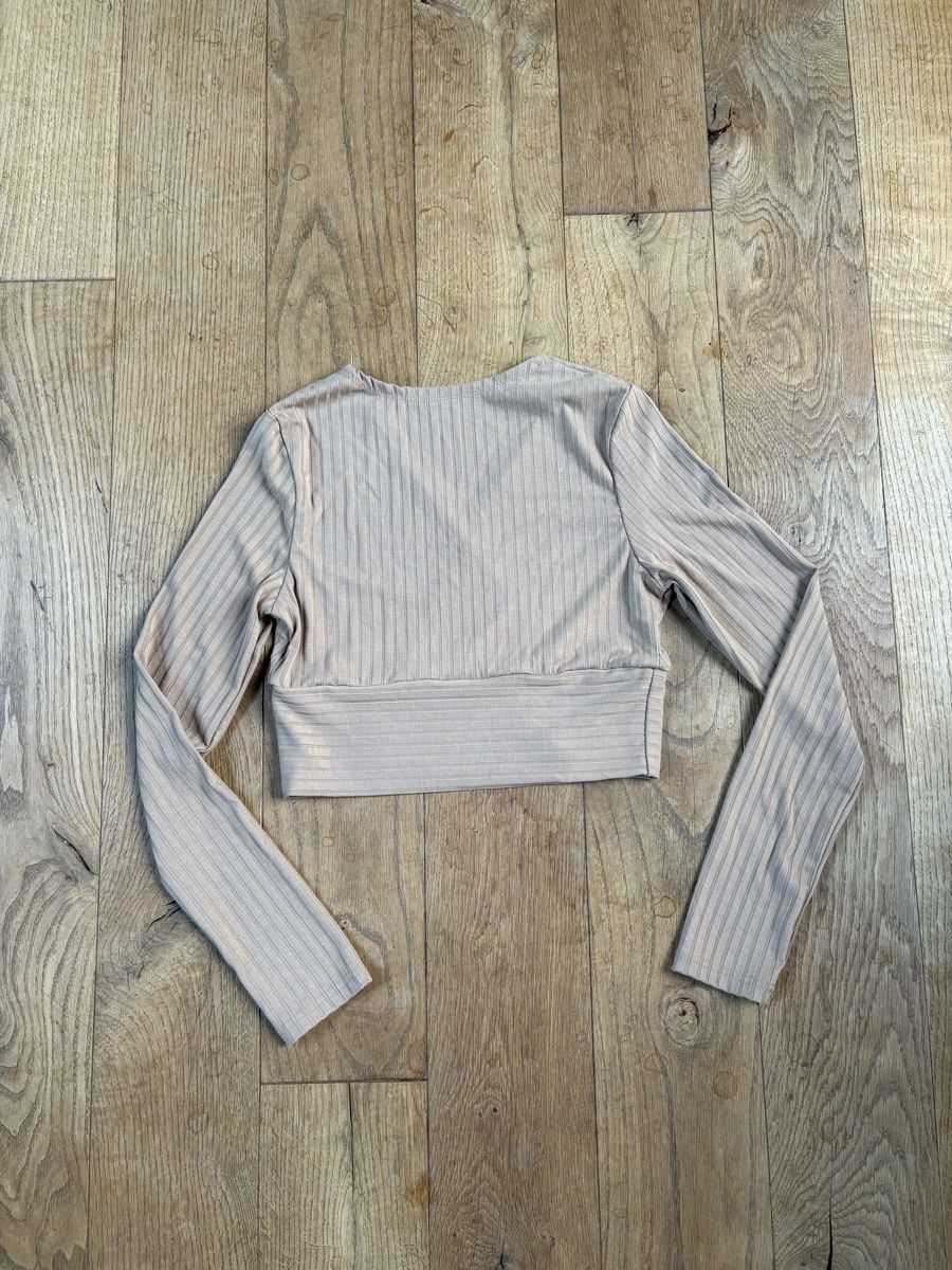 Shein Maglioni & Felpe: Trendiges Langarm Crop-Top in Grösse S – Usato da Frauenfeld venduto da lin_77m9 1