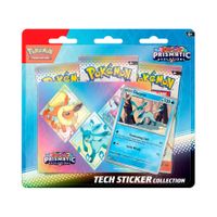Pokemon Prismatic Evolutions Tech Sticker Collection Glaceon