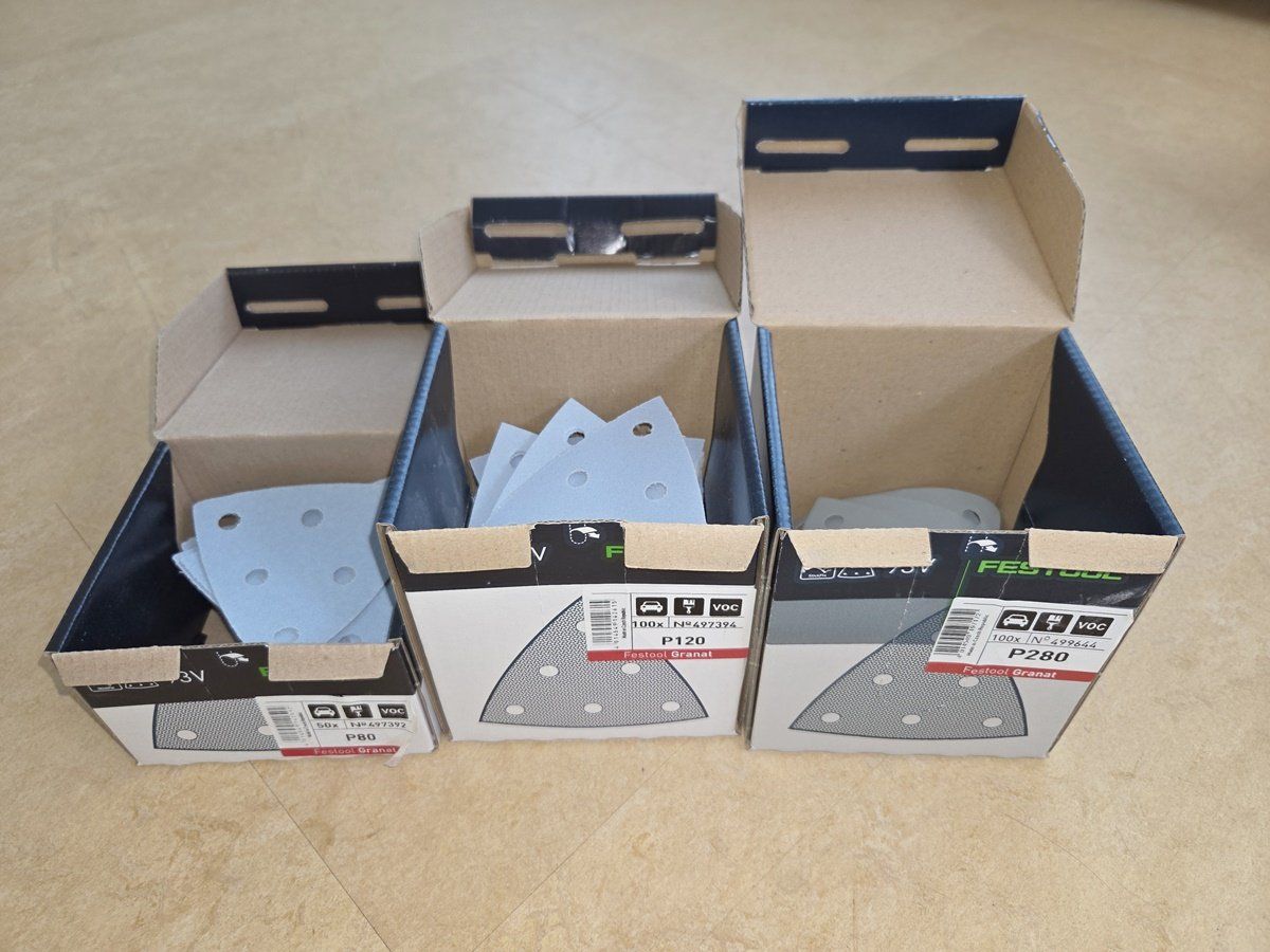 Festool Alle Werkzeuge: FESTOOL Schleifpapier 90 mm rund + delta + div. Körnung – Neu (gemäss Beschreibung) aus wallbach von 88-Melanie 1