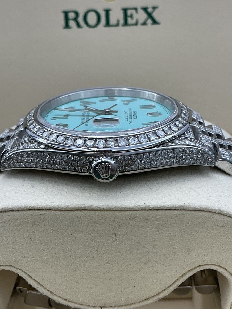 Rolex Orologi: Rolex Datejust 41 Ref. 126300 Fullset 2024 Besat – Usato da Zürich venduto da watchdealer-24 3