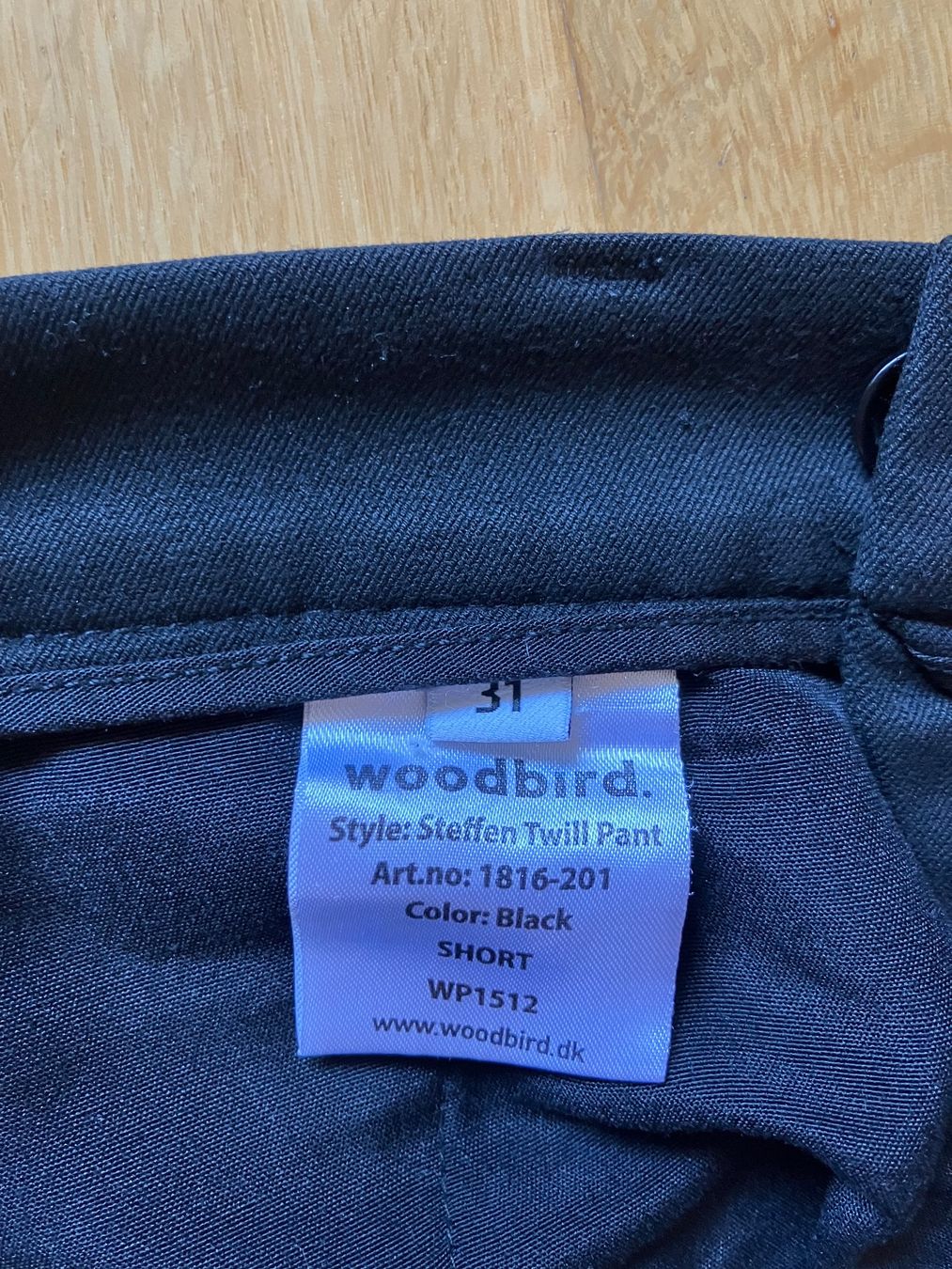 Hosen: Woodbird Twill Pant Black - Gr. 31 – Gebraucht aus Basel von Benji_4051 2