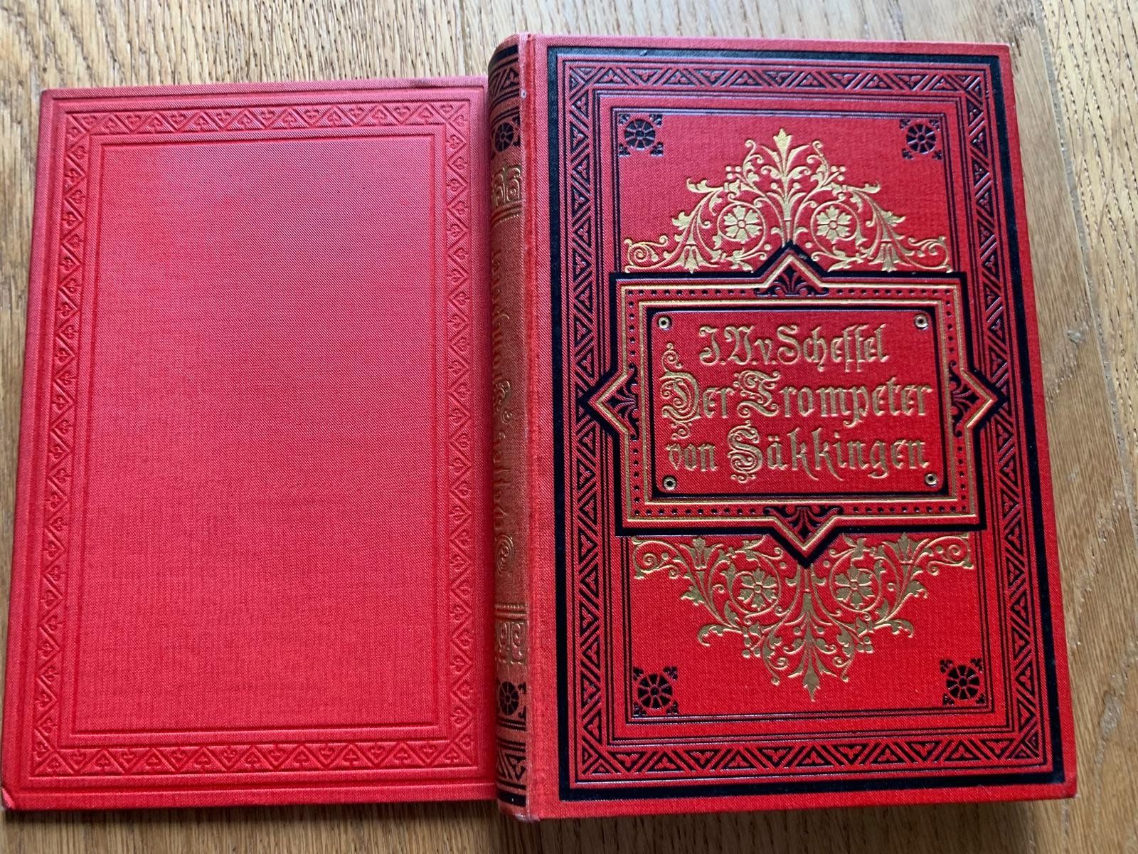 Bücher: Antikes Buch "Der Trompeter von Säckingen" 1887 – Gebraucht aus Grossdietwil von fab_8bdy 1