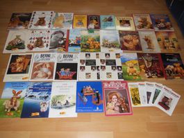 Teddybären- Puppen- + Spielzeugbücher/Magazine