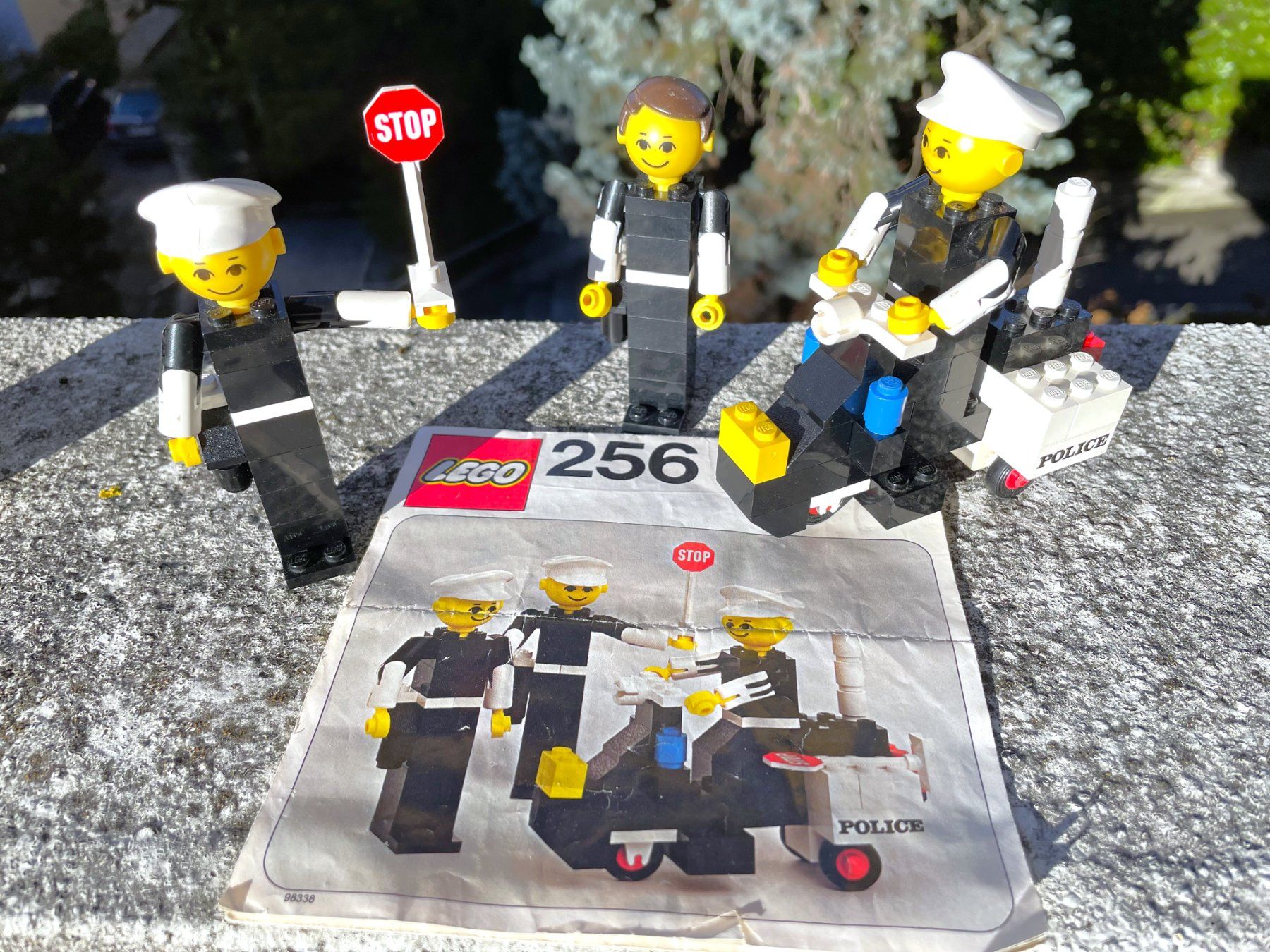 Lego Kit di costruzioni: LEGO # 256  POLIZEI  Brigade mit Anleitung – Usato da LAUSANNE venduto da Ch0937