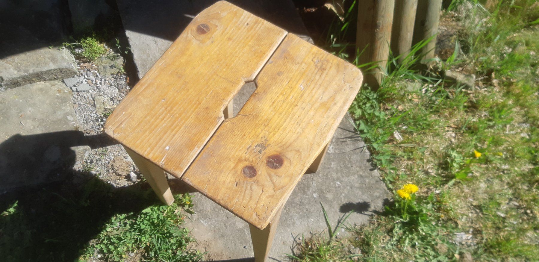 Sgabelli: Alter Holzhocker – Usato da Wolfhalden venduto da Quiria68 1