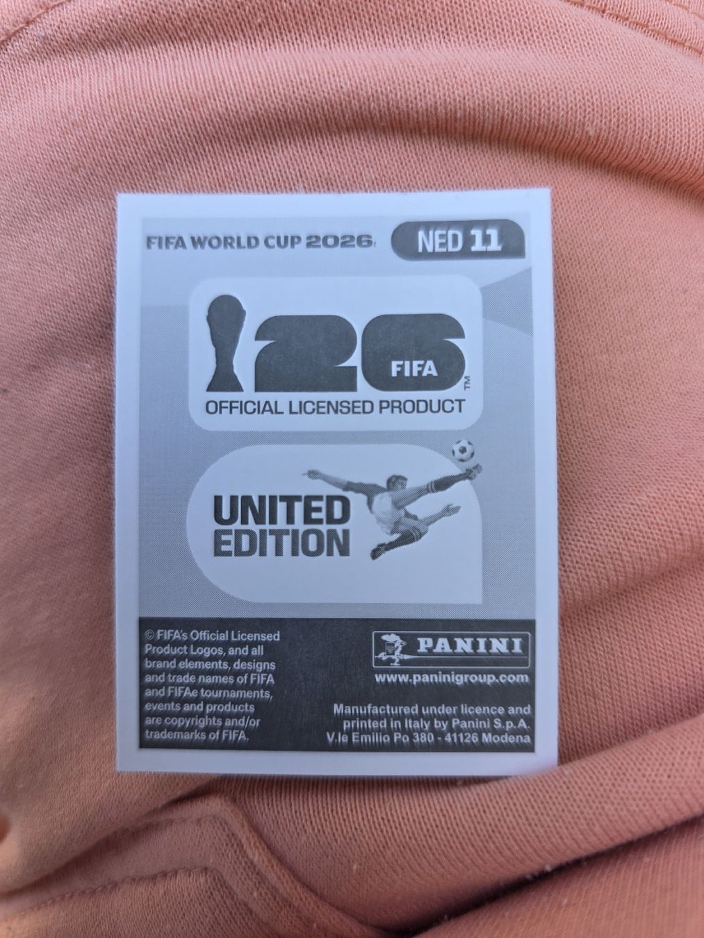 Panini Carte collezionabili: Panini WM 2026 NED 11 Gravenberch – Nuovo (secondo la descrizione) da Romanshorn venduto da leeh78 1
