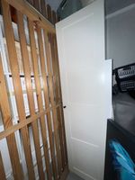 IKEA Kleiderschrank weiss schmaler Einzeltürschrank