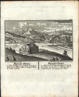 Meggenhorn von Herrliberger 1755
