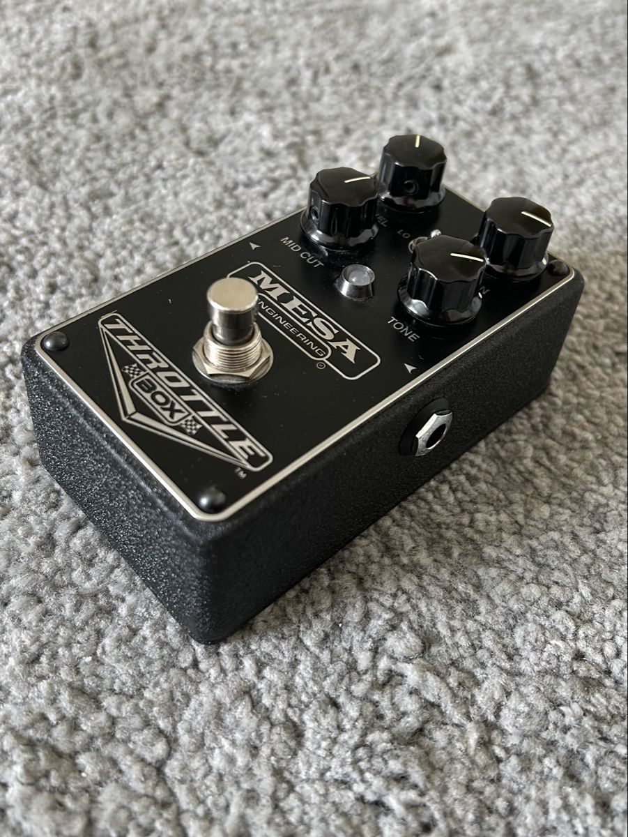Strumenti musicali: Mesa Boogie Throttle Box Distortion Overdrive Pedal – Usato da Bettwiesen venduto da KK_1 1