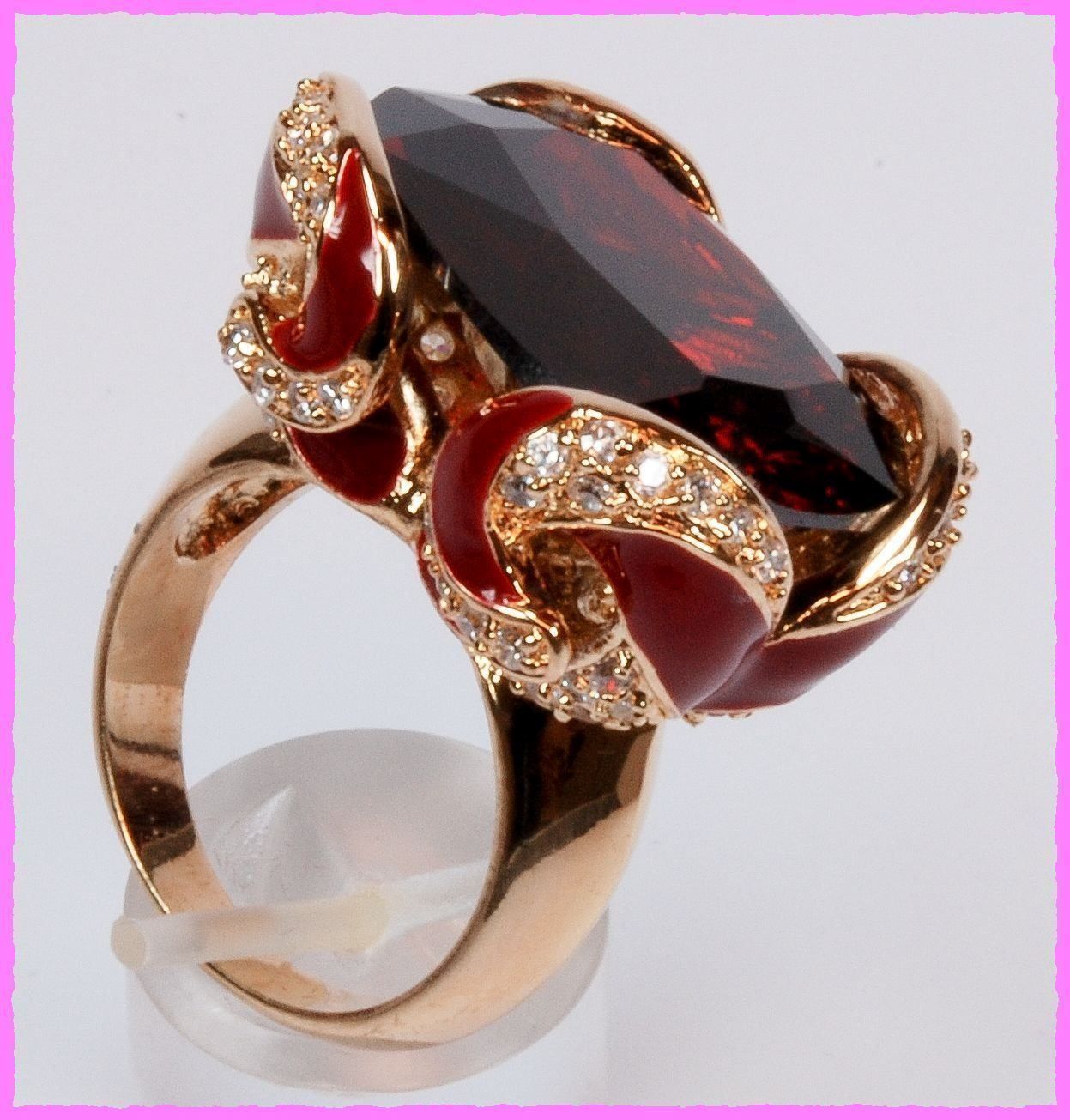 Anelli: Wow, grosser Ring mit Zirkonia – Nuovo e nell'imballaggio originale da Oberglatt ZH venduto da Diamond-Girl 1