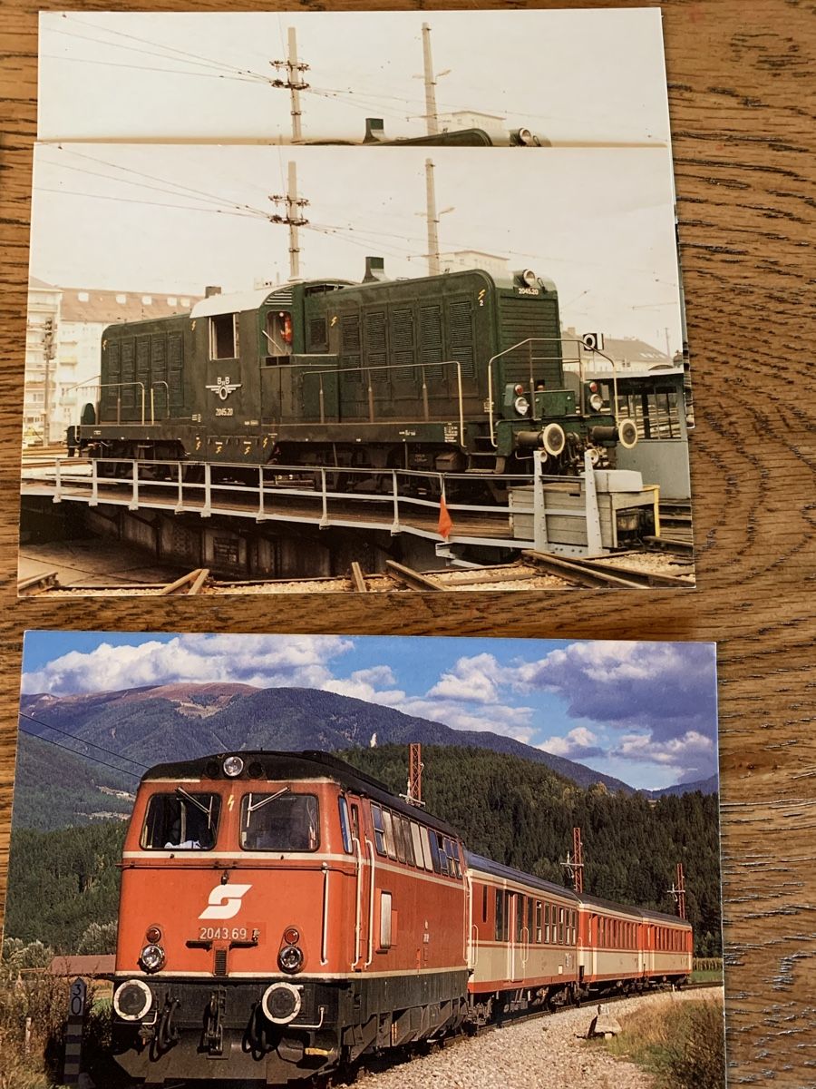 Modellini di ferrovie: Ansichtskarten von der ÖBB – Usato da Winden venduto da EmilNeu 9