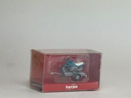 HR- Herpa Autotransportanhänger mit BMW RS 1100