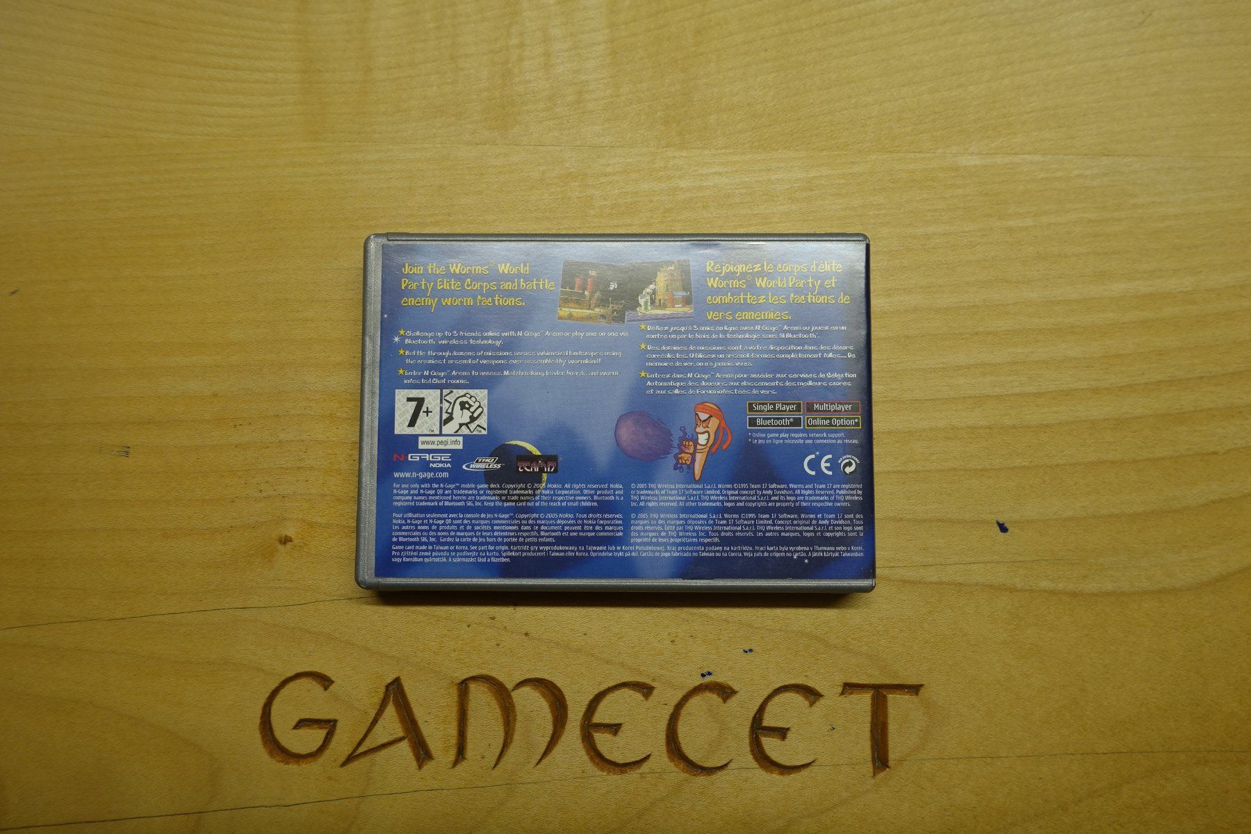 Nokia Spiele: Worms World Party - N-Gage – Gebraucht aus Steinach von Gamecet 2