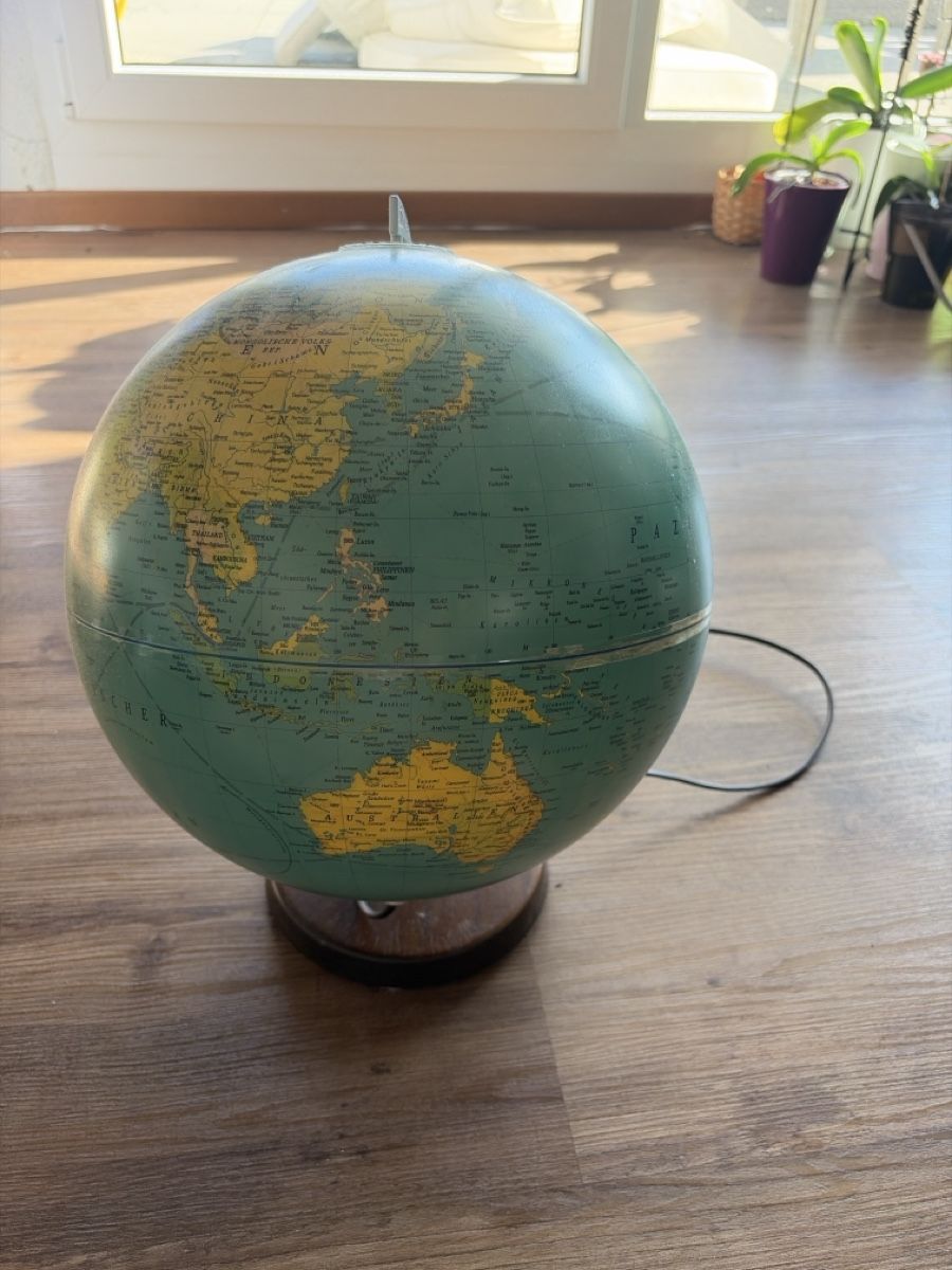 Lampes: Globus beleuchtet mit Kabel 30cm Durchmesser – D'occasion à Opfershofen TG par dan_nxk8 2