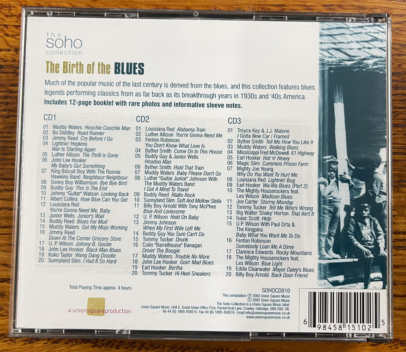 CDs: 3CD Set - The Birth of the BLUES – Gebraucht aus Oftringen von Vucki 2