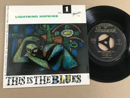 LIGTHNING HOPKINS - This Is The Blues. Vol. 1 - 7" EP
