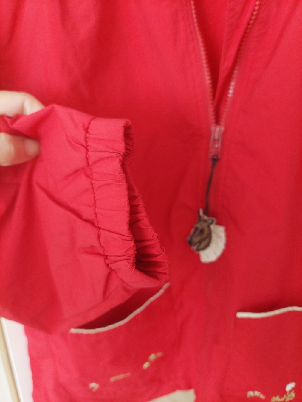 Giacche & Cappotti: Rote Mädchen Übergangsjacke Gr. 140 – Usato da Flims Dorf venduto da Truemorish 3