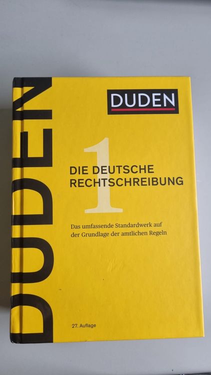 Duden Deutsche Rechtschreibung 27. Auflage | Kaufen auf Ricardo