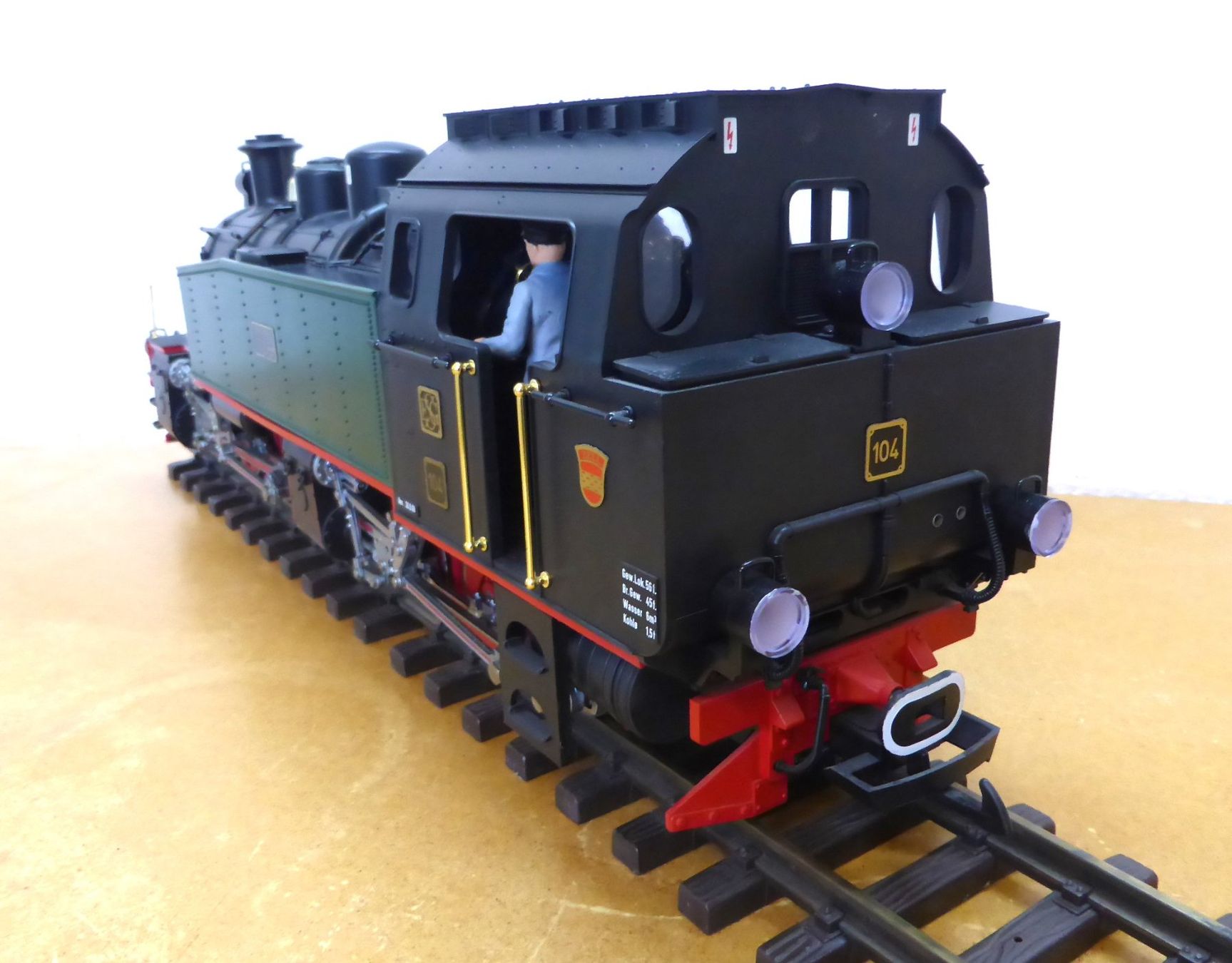 LGB Modellini di ferrovie: LGB 2085 Mallet Lok – Usato da Horgen venduto da Juhob 4