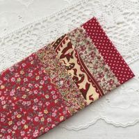 Stoff Baumwolle Set 5 Stück 25 x 25 cm