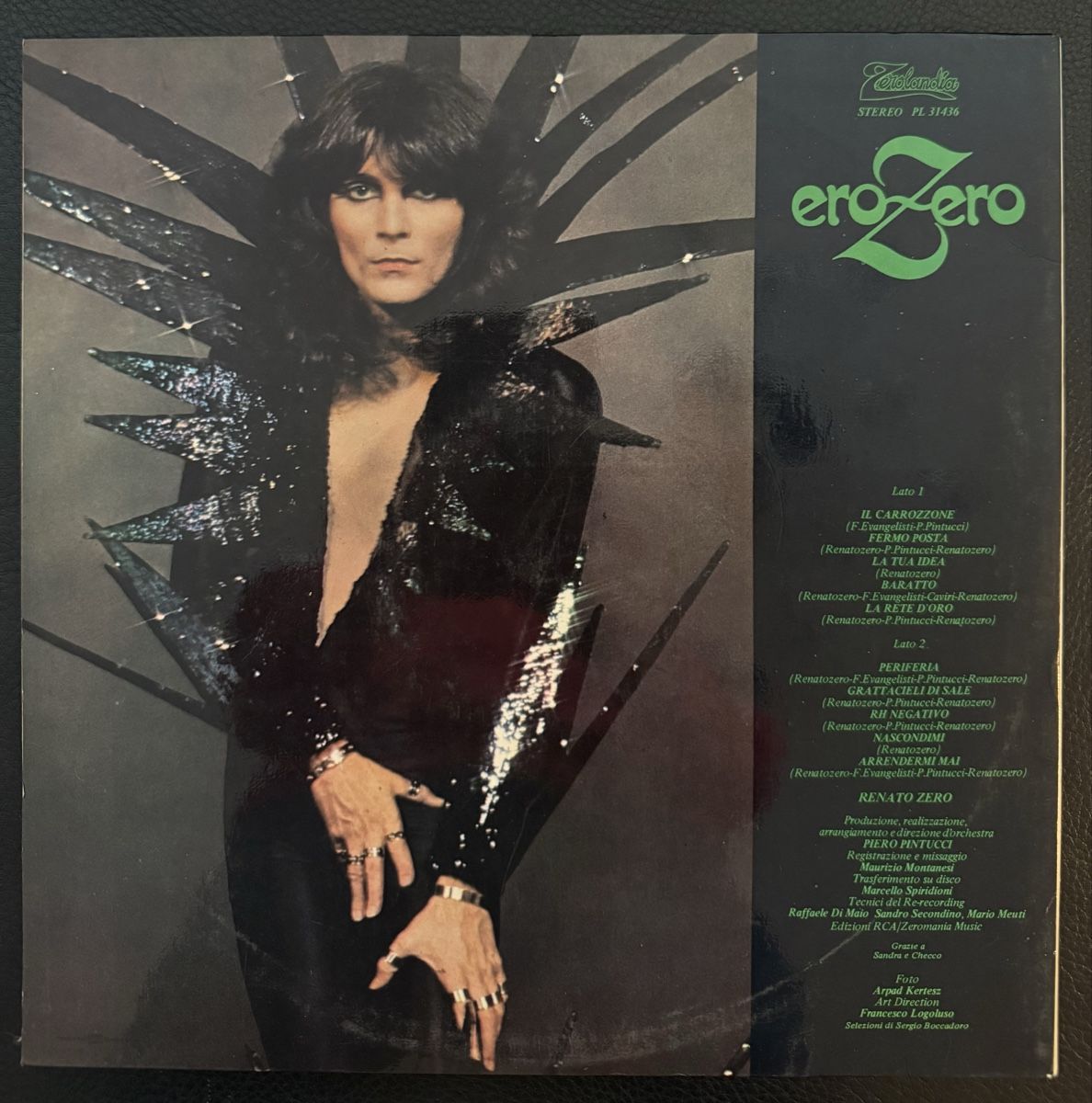 Dischi in vinile: Renato Zero - EroZero - LP Vinyl - Schallplatte – Usato da Goldach venduto da Messerguru 1