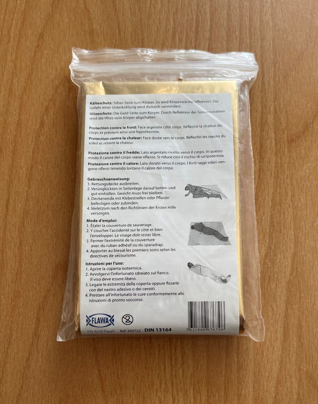 Coperte: Rettungsdecke – Nuovo e nell'imballaggio originale da Basel venduto da Seifehuesli 1