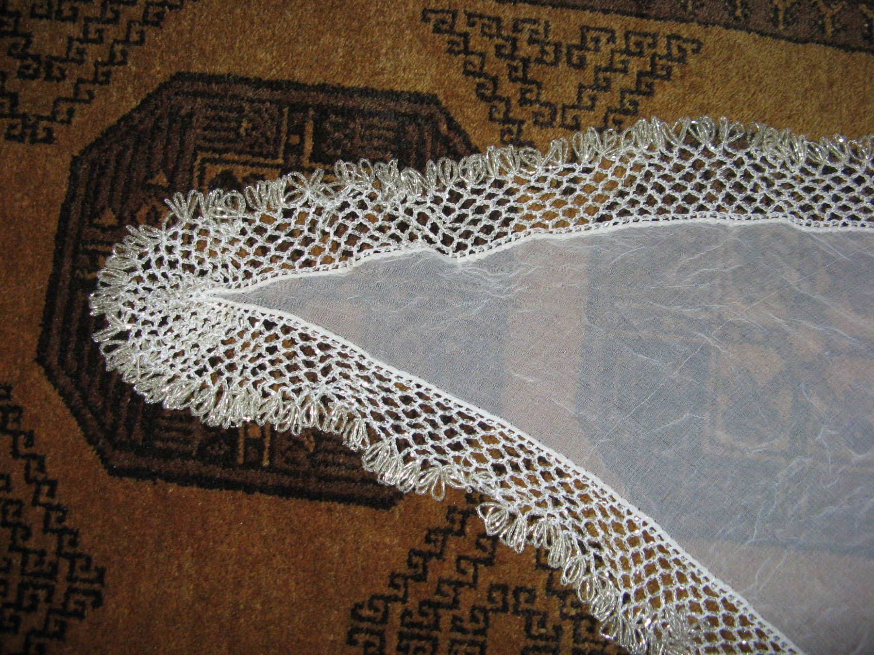Foulards, Tücher & Schals: Bauchtanz Tuch, Hüfttuch weiss – Neu (gemäss Beschreibung) aus Zürich von apil 3