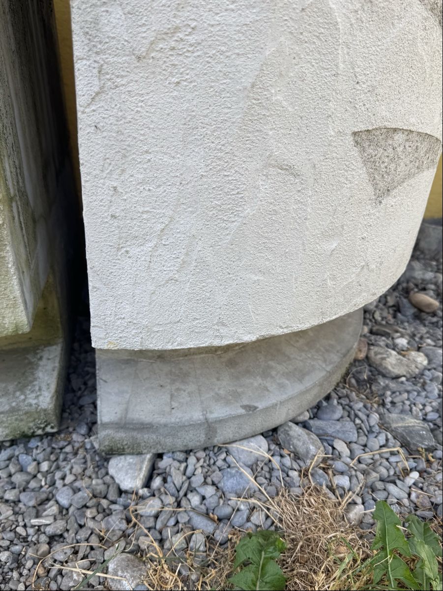 Blumentöpfe: Beton Töpfe 2 stk.  – Gebraucht aus Schlieren von Freundlich02 3