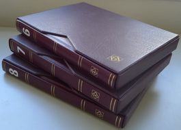1882-1910, STEHENDE Sammlung in 3 Alben, Katalog: 100'000.-+