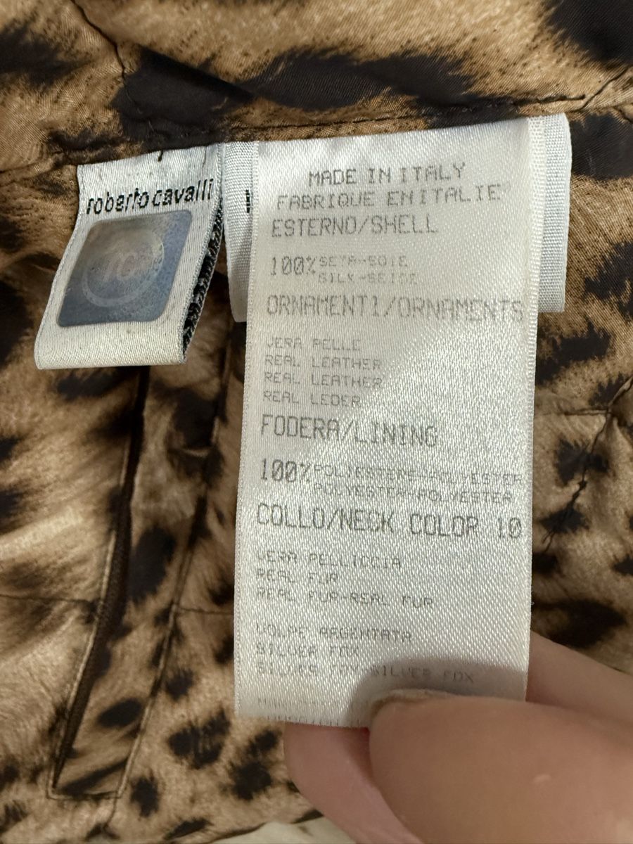 Roberto Cavalli Giacche: Roberto Cavalli Vintage Jacke mit echtem Fell – Usato da Zürich venduto da Sashkica 4