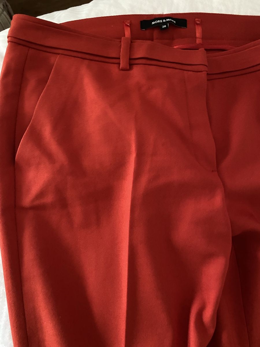 Hosen: Rote Stoffhose More & More Gr. 38 – Gebraucht aus Döttingen von ragusa52 2