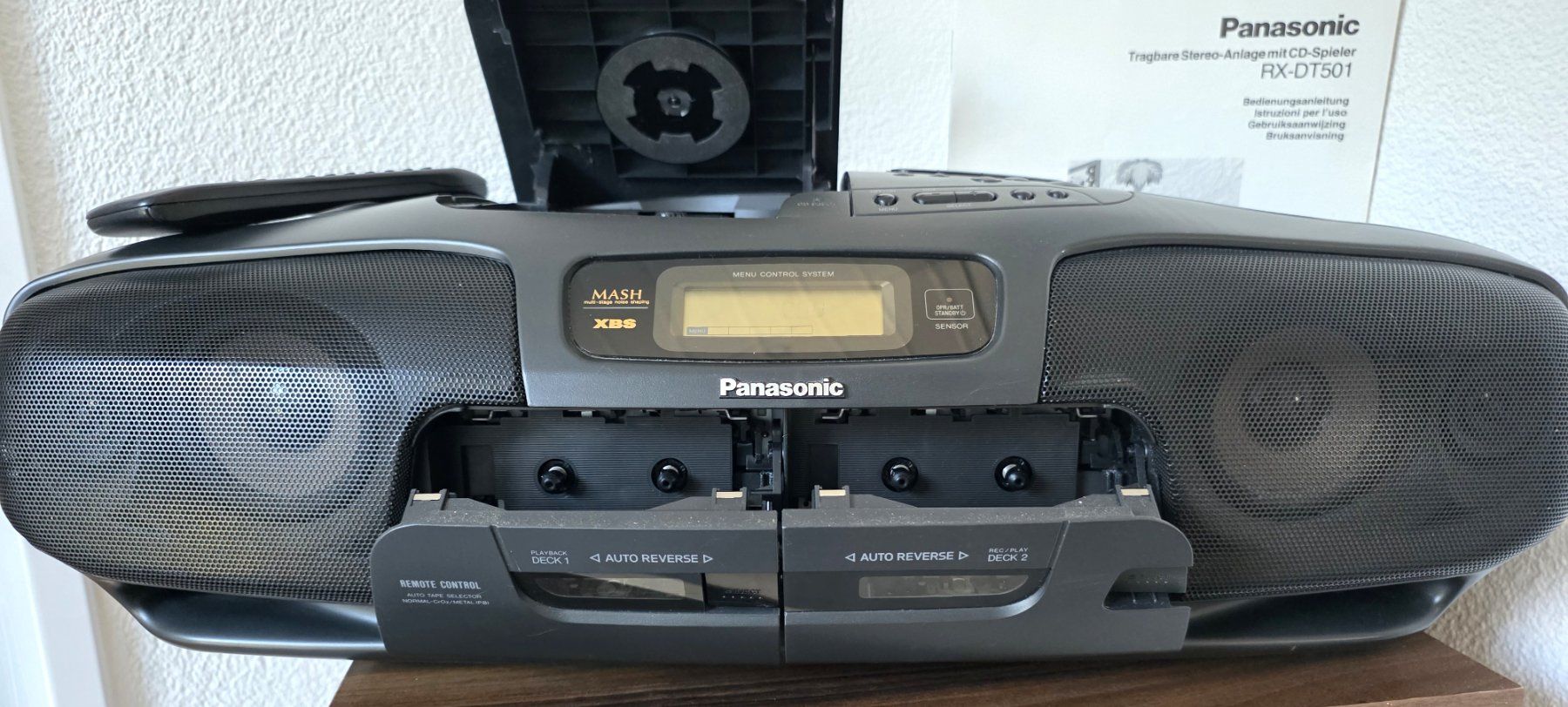 Panasonic Sistemi audio & multimediali: Panasonic Stereoanlage / Ghettoblaster – Usato da Merenschwand venduto da Tfsim007 4