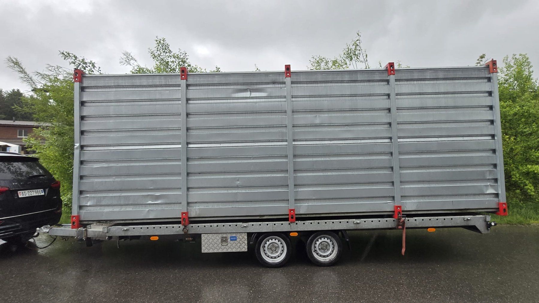 Contenitori edile: Lagercontainer, Container, Metallbox, Garagen, Remise, Lager – Usato da Oberrüti venduto da RST-AG.CH 7