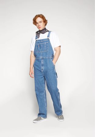 Dickies Denim Overalls, Medium, great Condition!