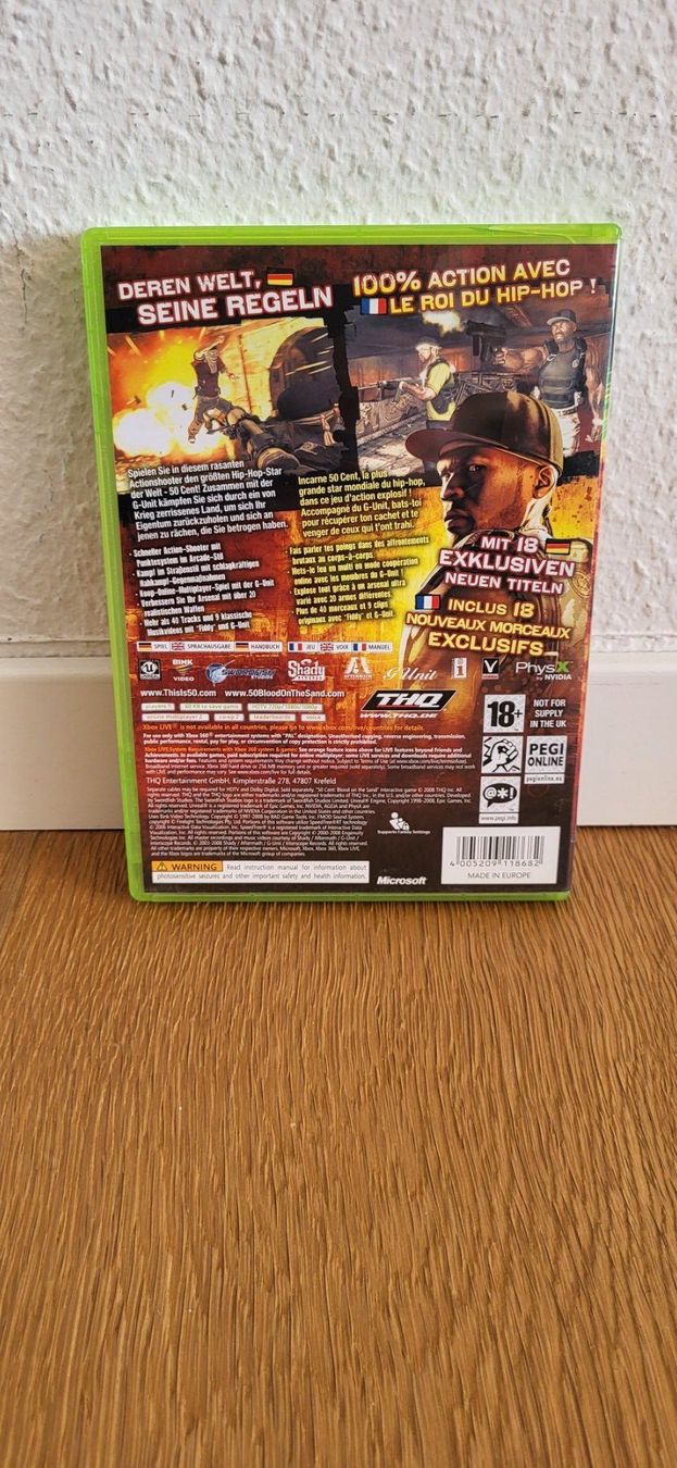 Microsoft Giochi: Xbox 360 - 50 Cent Blood on the Sand – Usato da Münsingen venduto da DigitaleSpielecke 1
