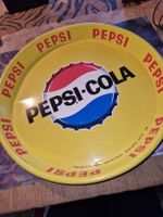 Pepsi-Cola Serviertablett, gelb, Vintage, Rarität!💛 .