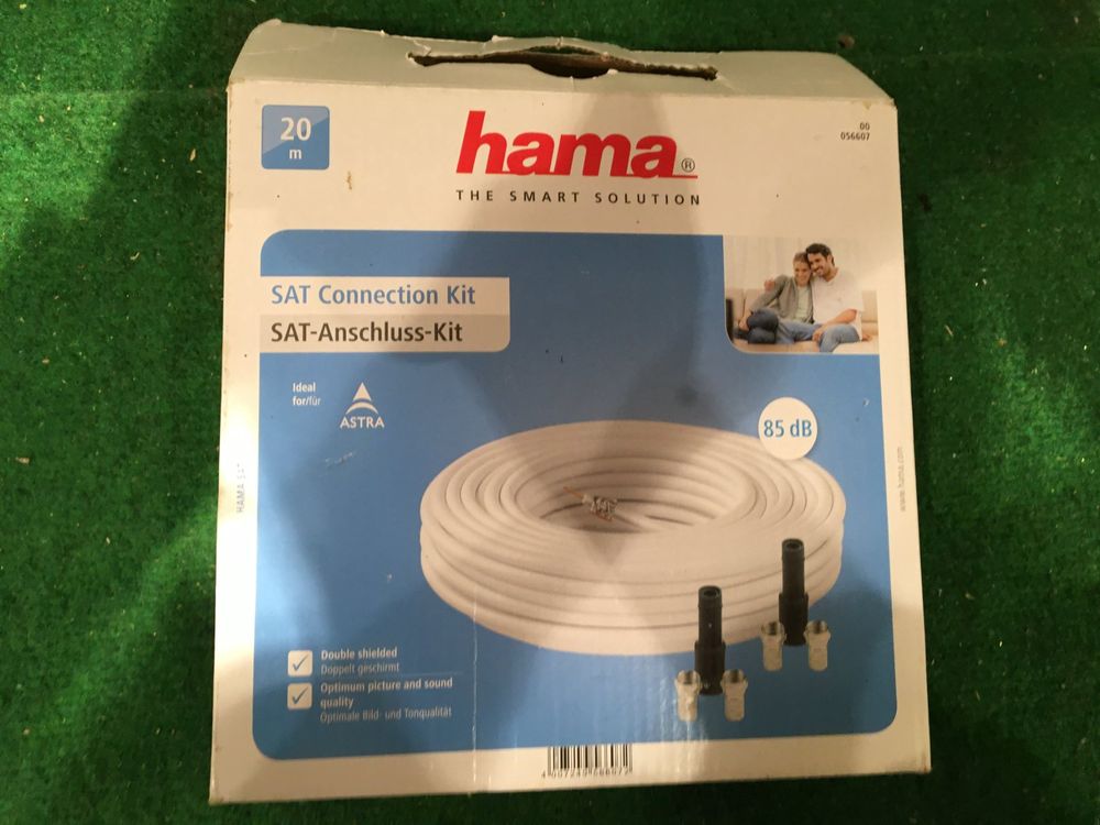Hama SAT-Anschluss-Kit, 20m, Komplett Neu, Winter Deal! (Neu und ...