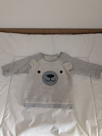 Ergee Baby Pullover Gr. 80, Bär Design - Kuschelig weich!