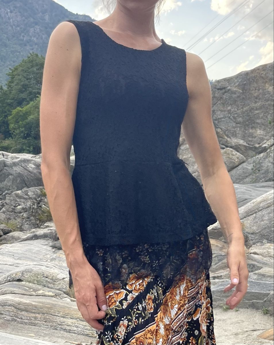 Blusen: Chic Camicia lunga di bell pizzo-tgS/M-feste – Neu (gemäss Beschreibung) aus Gordevio von LanaZimm 5