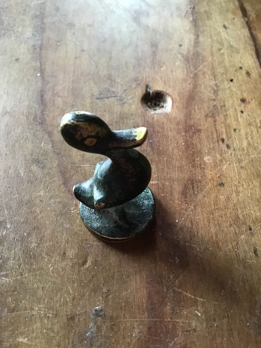 Skulpturen & Statuen: Ältere Mini Bronze Ente – Gebraucht aus St. Gallen von Goldlilly 1