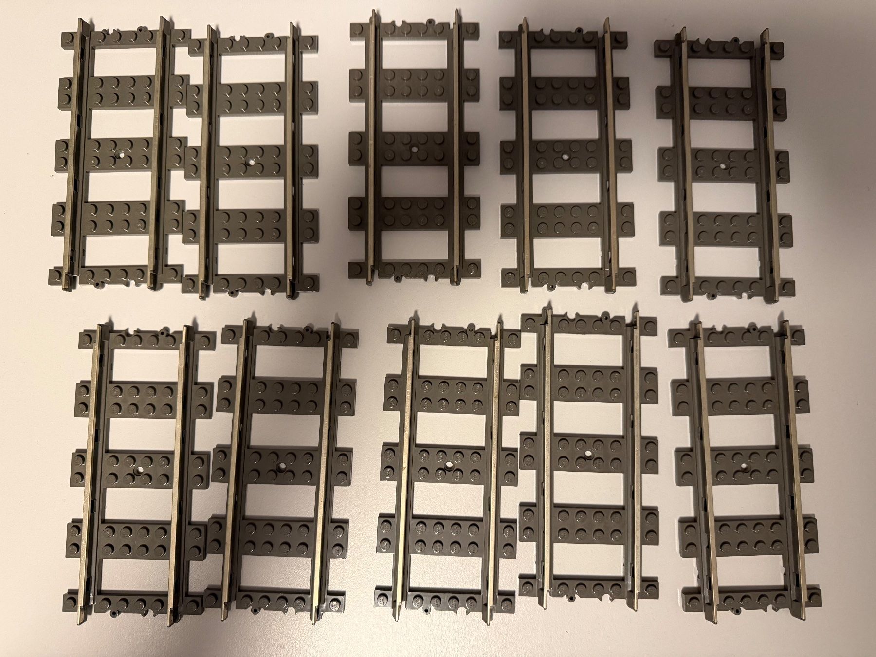 Lego Giocattoli: Lego Eisenbahn Schienen 9Volt gerade gebraucht – Usato da Winkel venduto da mic_8kbz