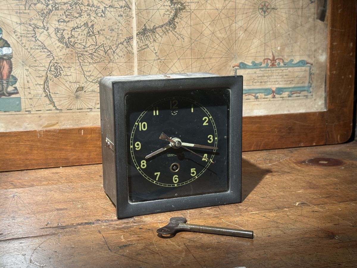 Orologi: Chronometerwerke Wempe Hamburg, antike Boarduhr – Usato da schaffhausen venduto da VintAntik_1980 9
